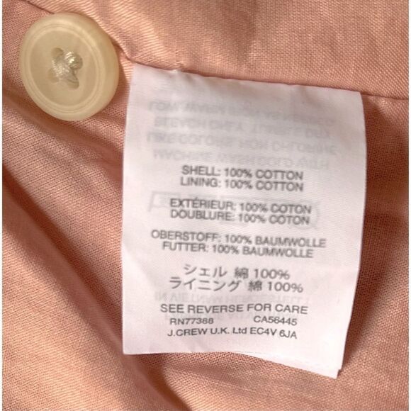 Madewell Tie-Front Cutout Dress in Sherbet Stripe, Size 6 - Picture 12 of 14